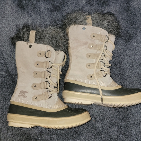 Sorel Joan Of Artic Leather Waterproof Boots - Picture 4 of 8